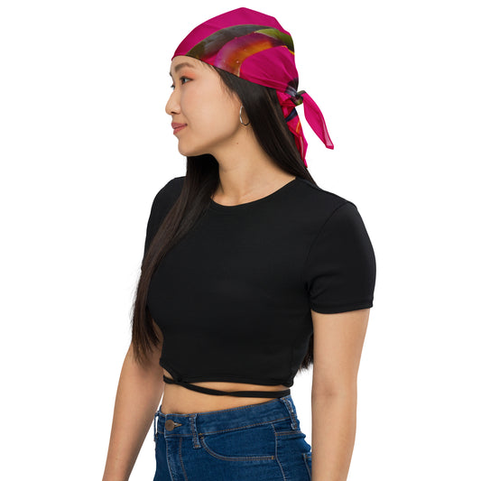 Florescence Pink Paradise All-over print bandana