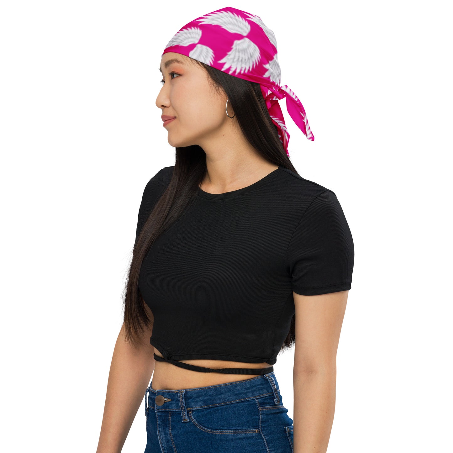 Wings Fuchsia Multi All-over print bandana