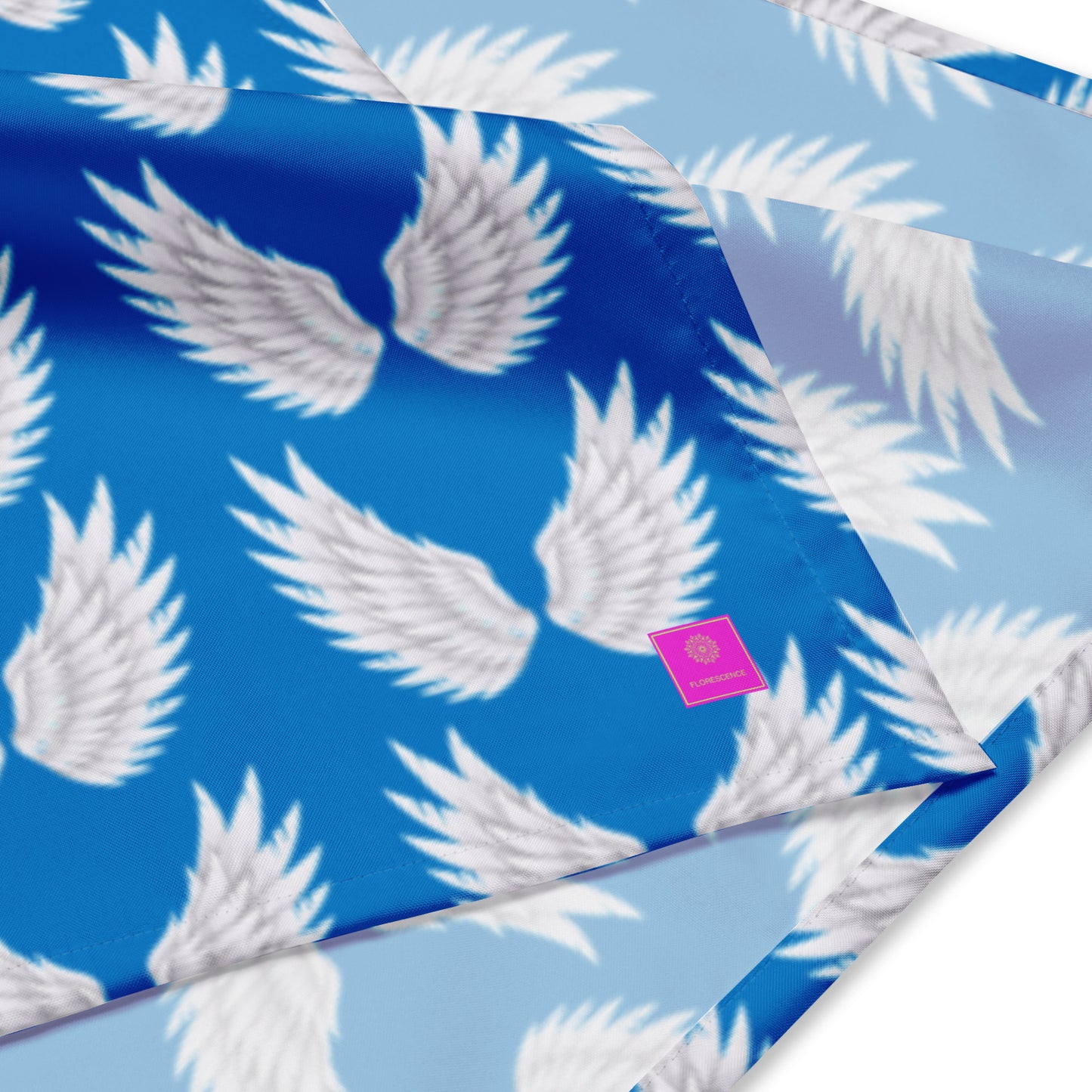 Wings Royal Blue Multi All-over print bandana