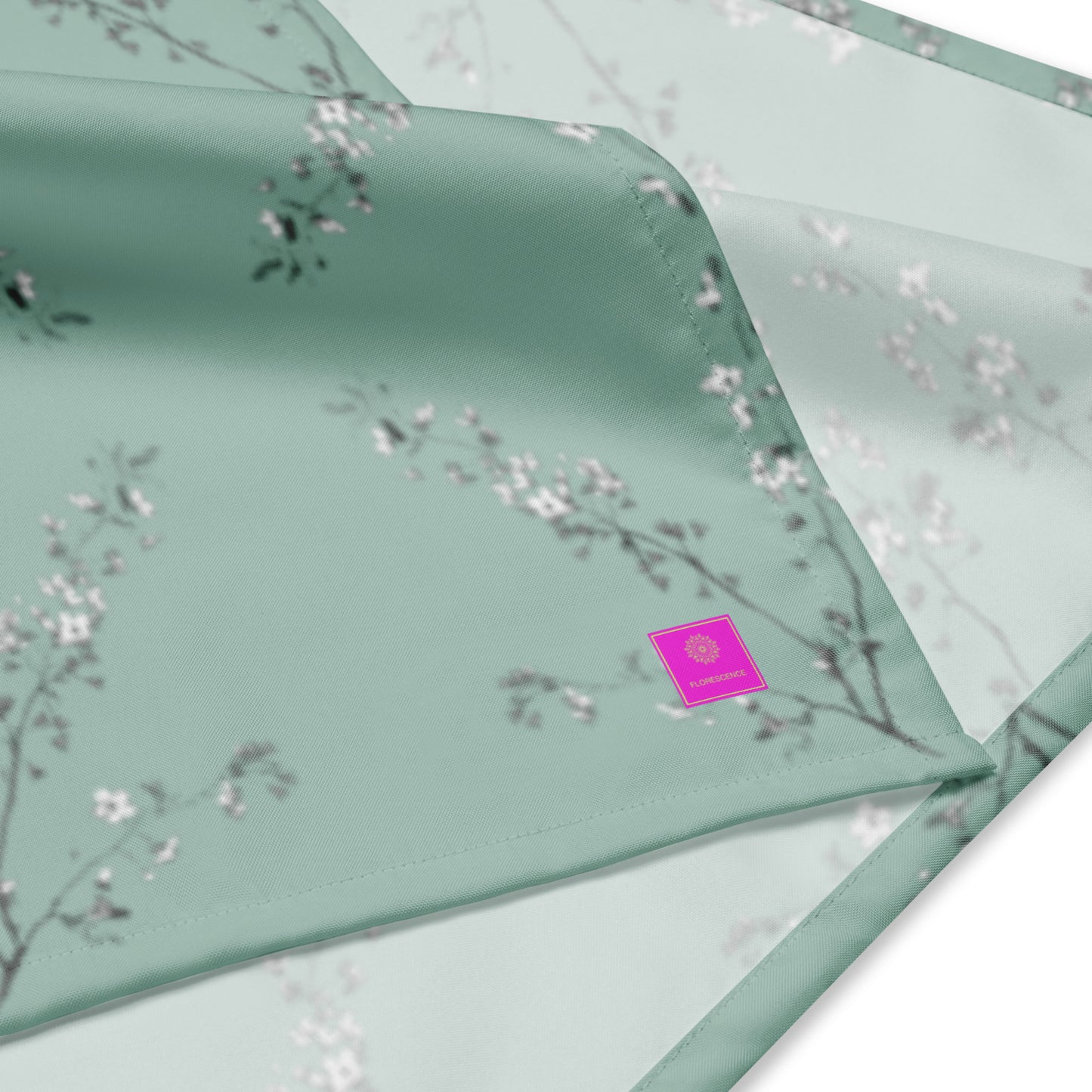 Spring Blossom Eau de Nil All-over print bandana