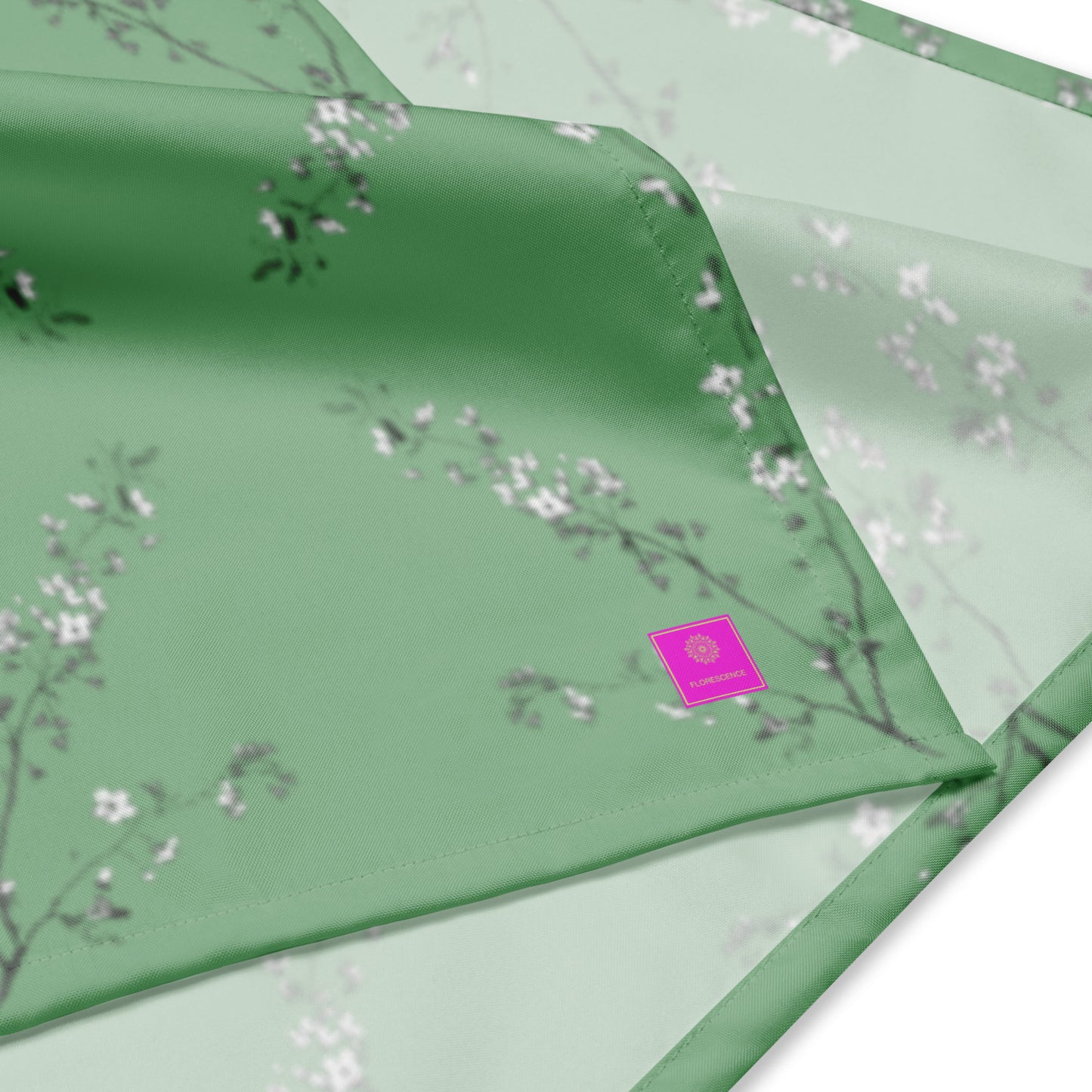 Spring Blossom Sage All-over print bandana