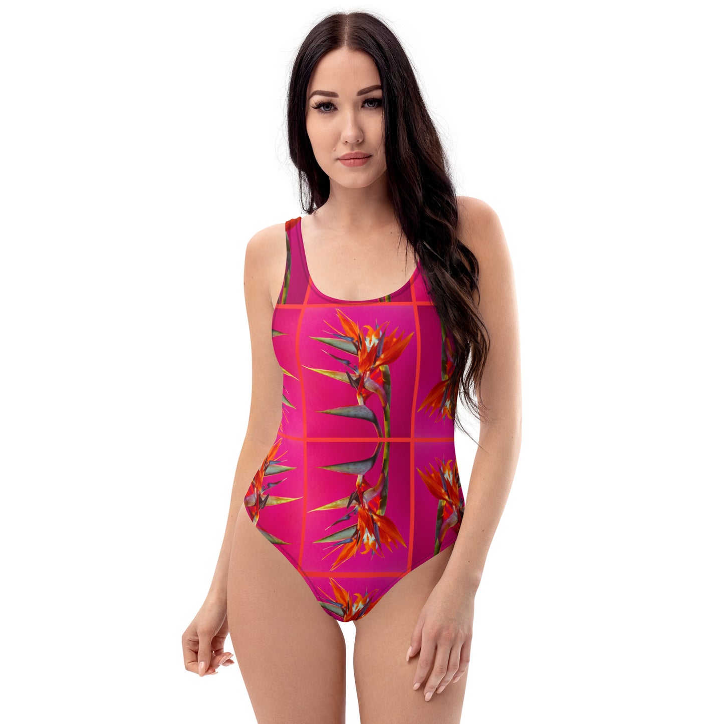 Florescence Pink Paradise Multi One-Piece Swimsuit