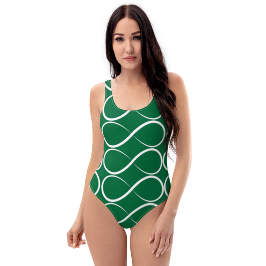 Infinity Emerald Green One-Piece Swimsuit