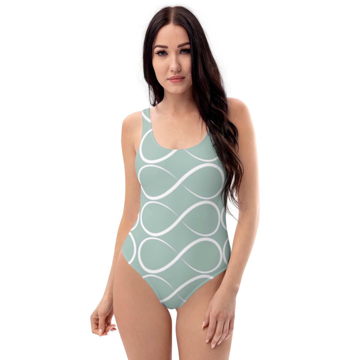 Infinity Eau de Nil One-Piece Swimsuit