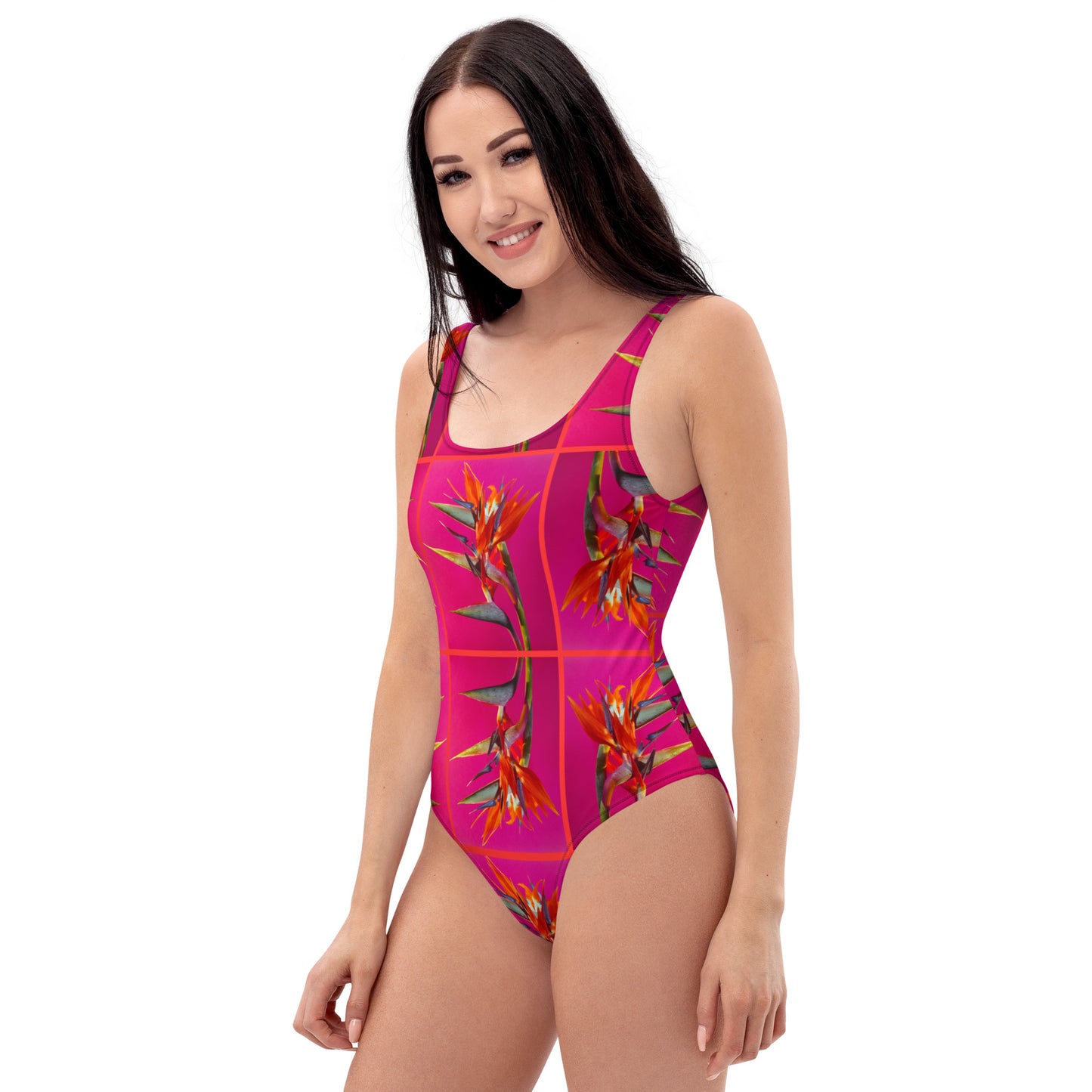 Florescence Pink Paradise Multi One-Piece Swimsuit