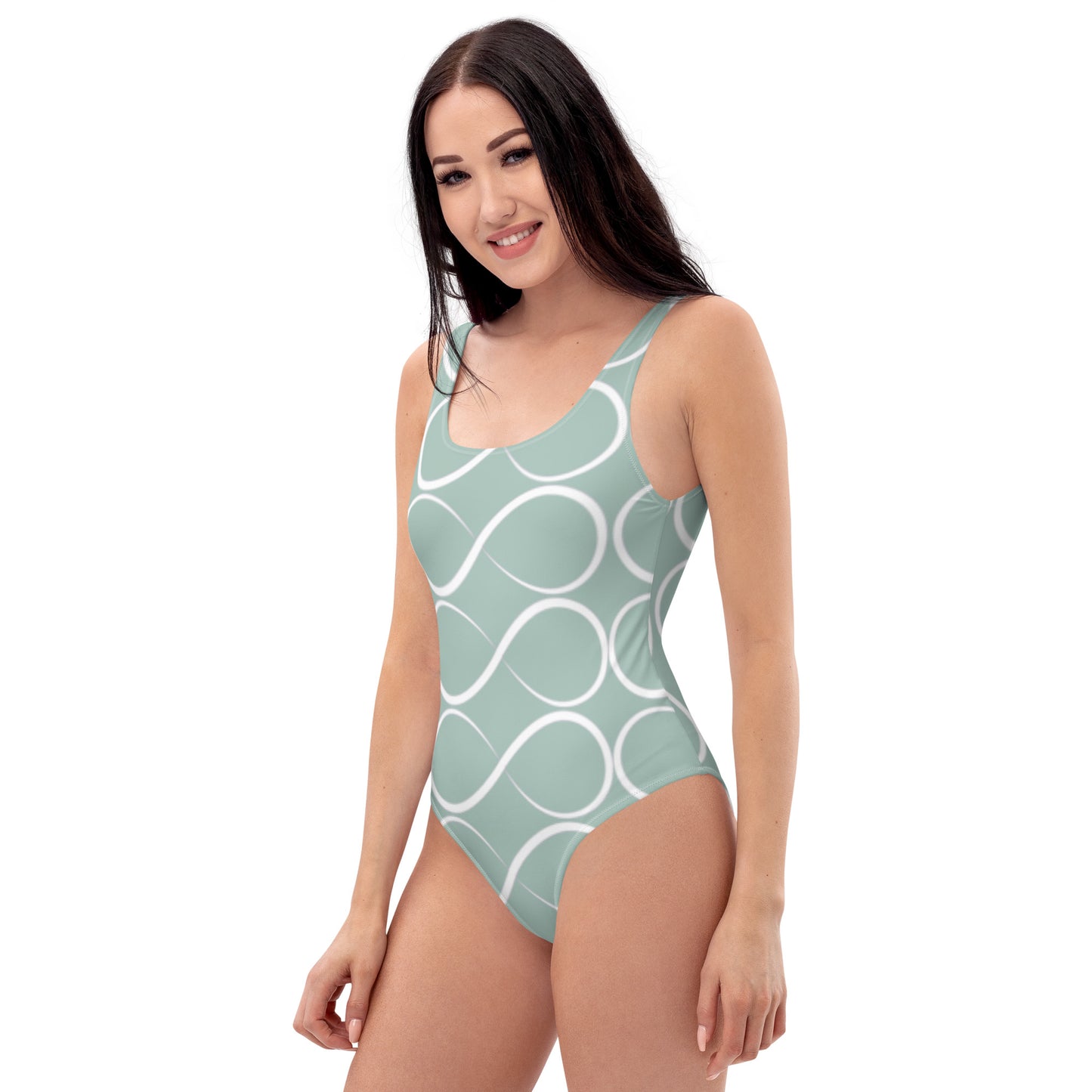 Infinity Eau de Nil One-Piece Swimsuit