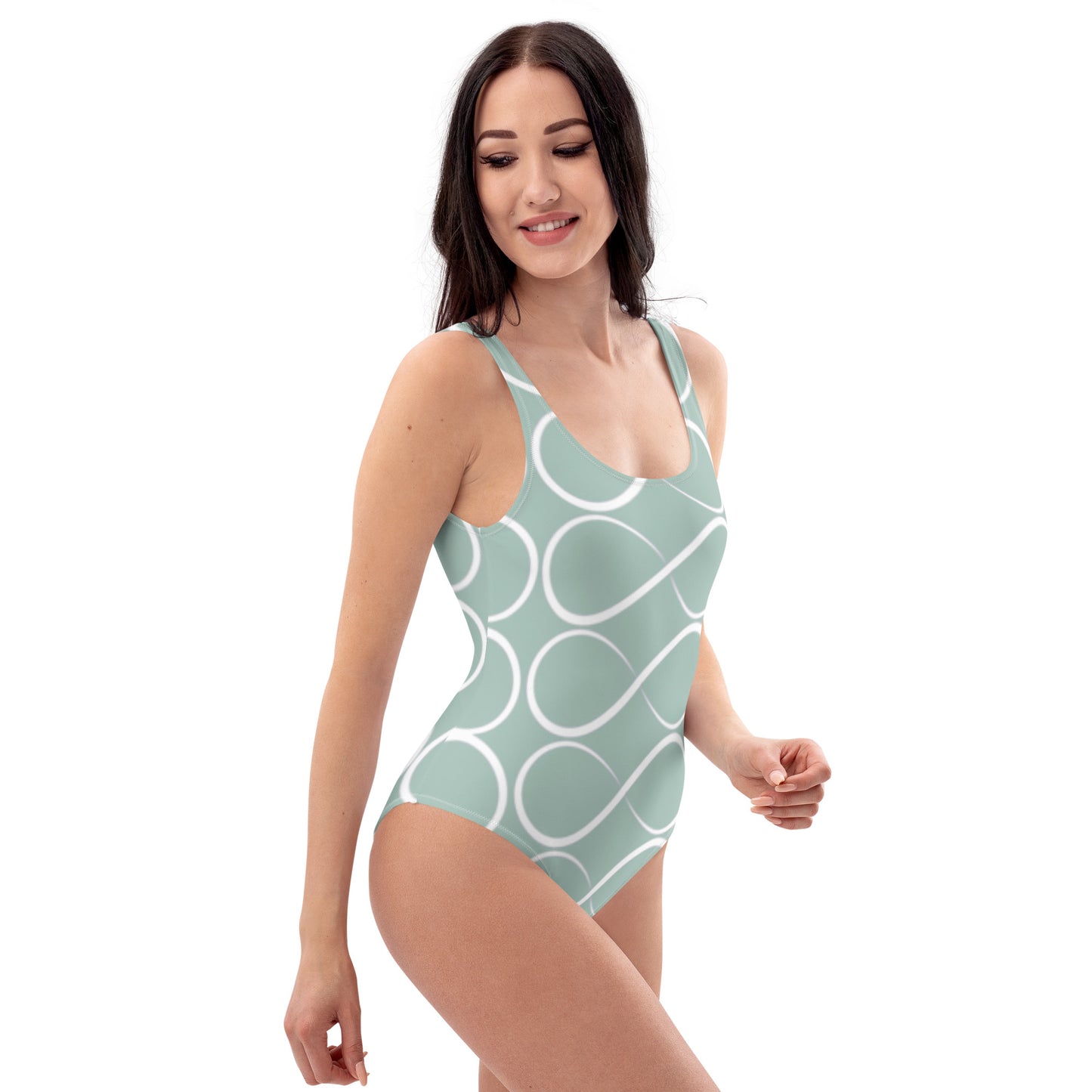 Infinity Eau de Nil One-Piece Swimsuit