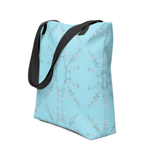 Spring Blossom Baby Blue Tote bag