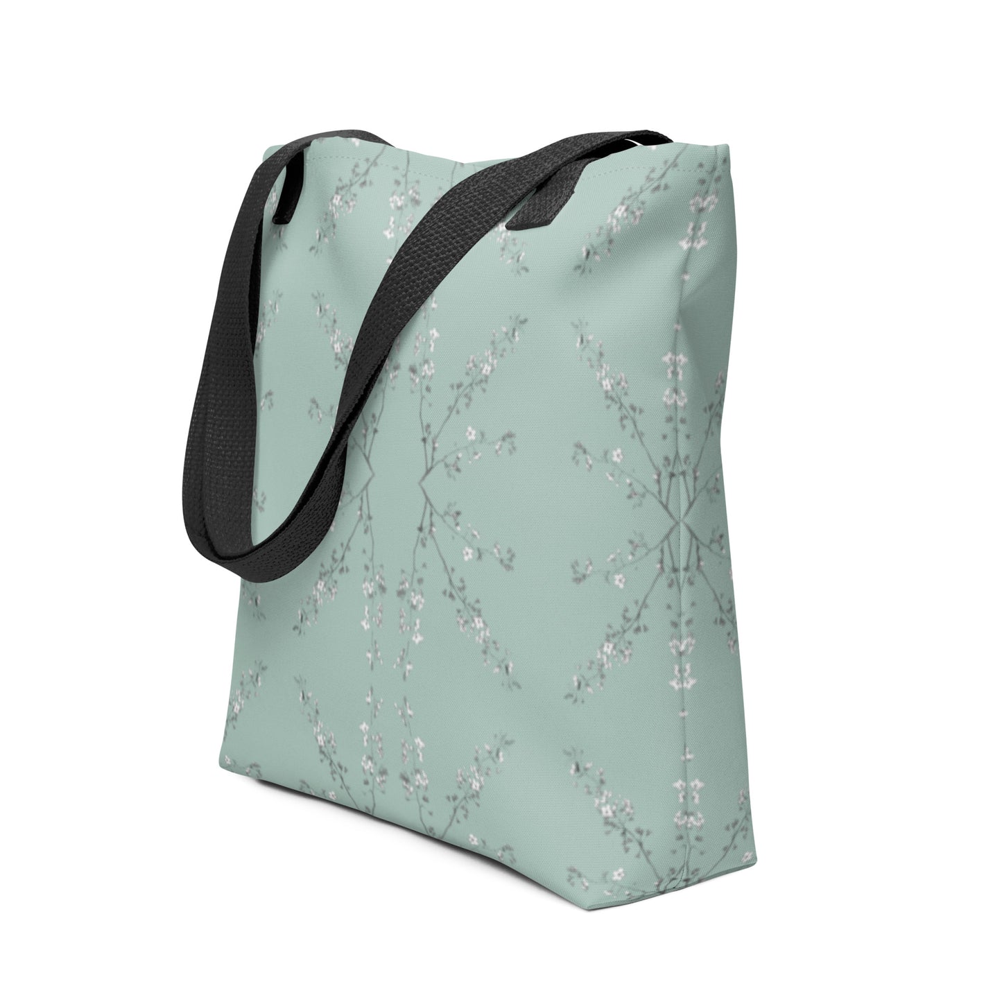 Spring Blossom Eau de Nil Tote bag