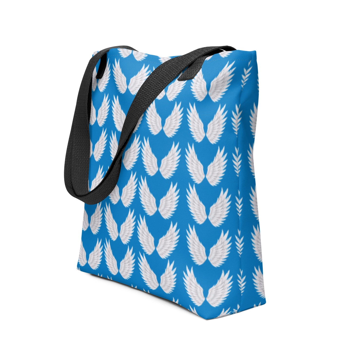 Wings Royal Blue Multi Tote bag