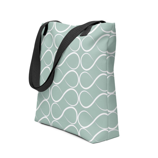 Infinity Eau de Nil  Tote bag