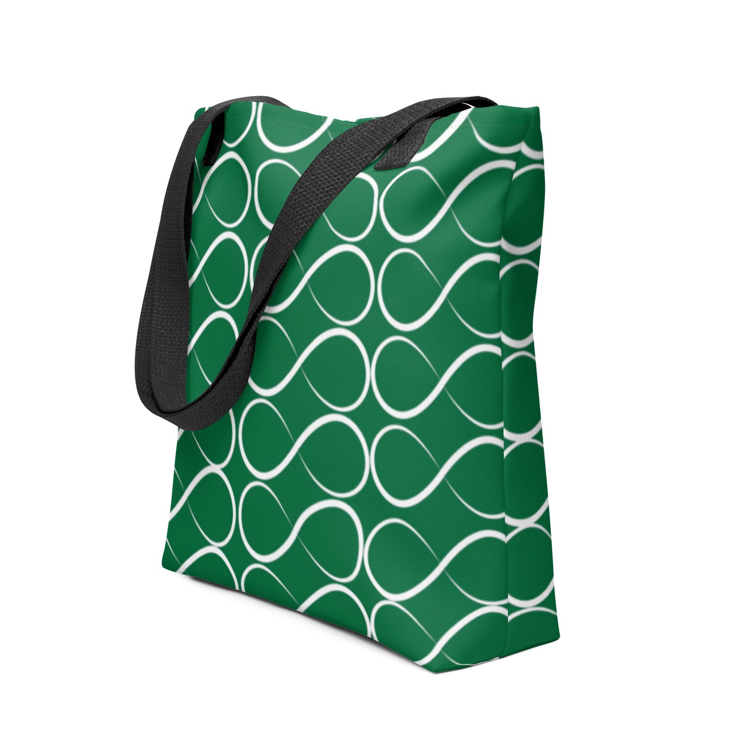 Infinity Emerald Green Tote bag