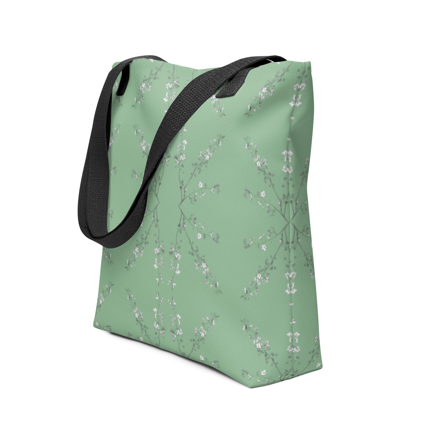 Spring Blossom Sage Tote bag