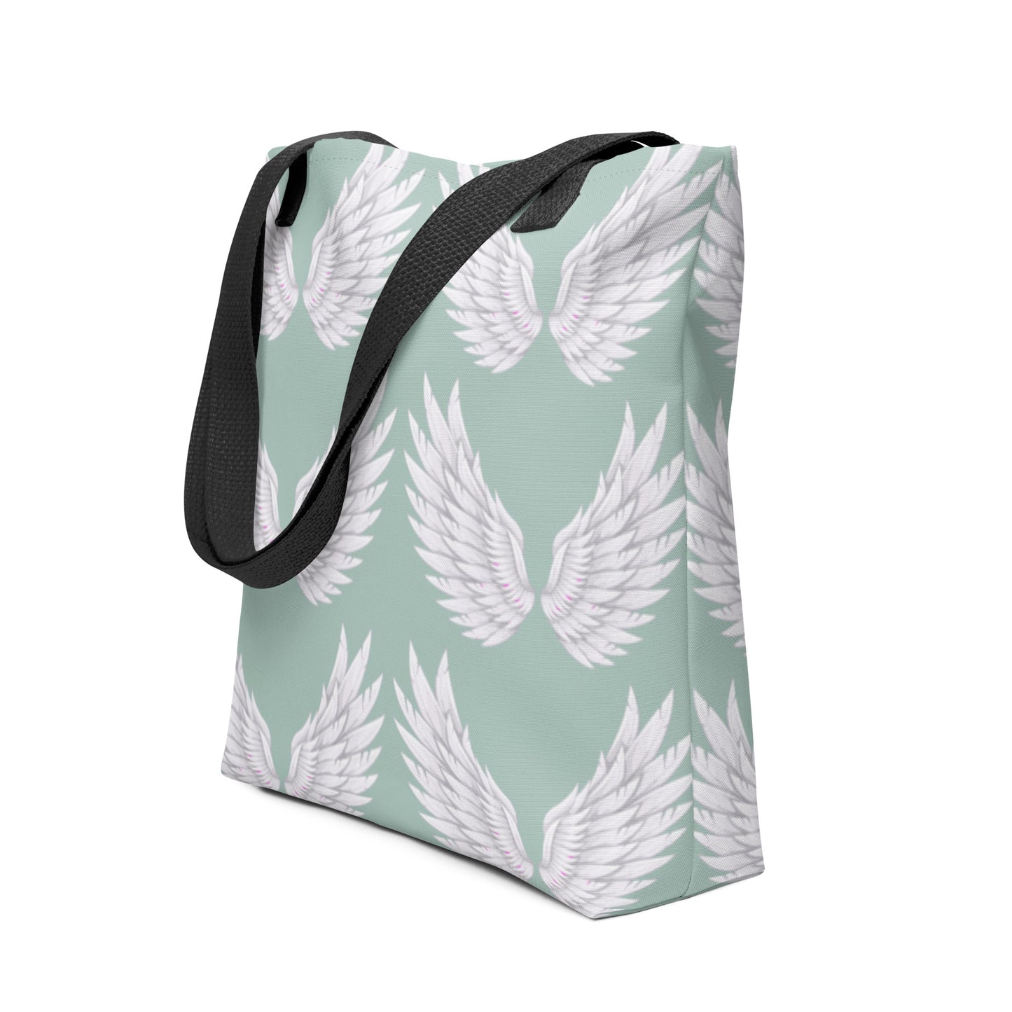 Wings Eau de Nil Tote bag