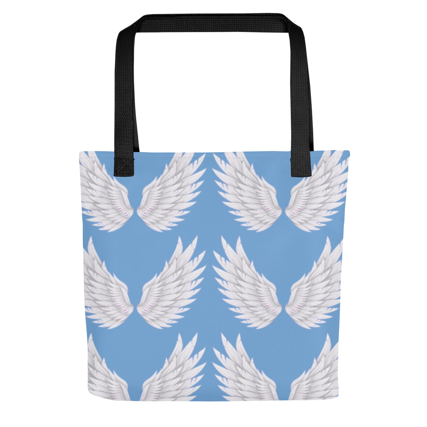 Wings Baby Blue Tote bag