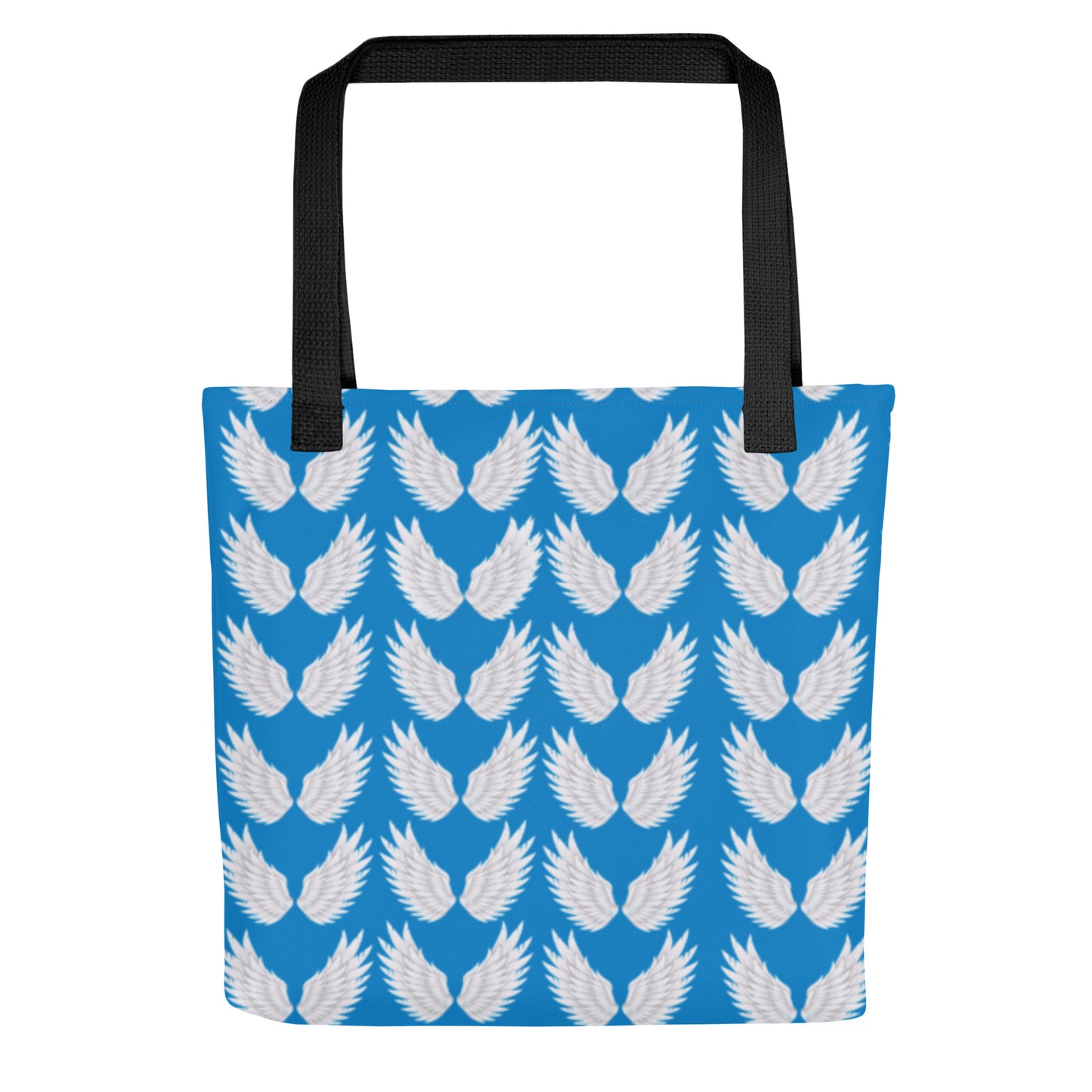 Wings Royal Blue Multi Tote bag