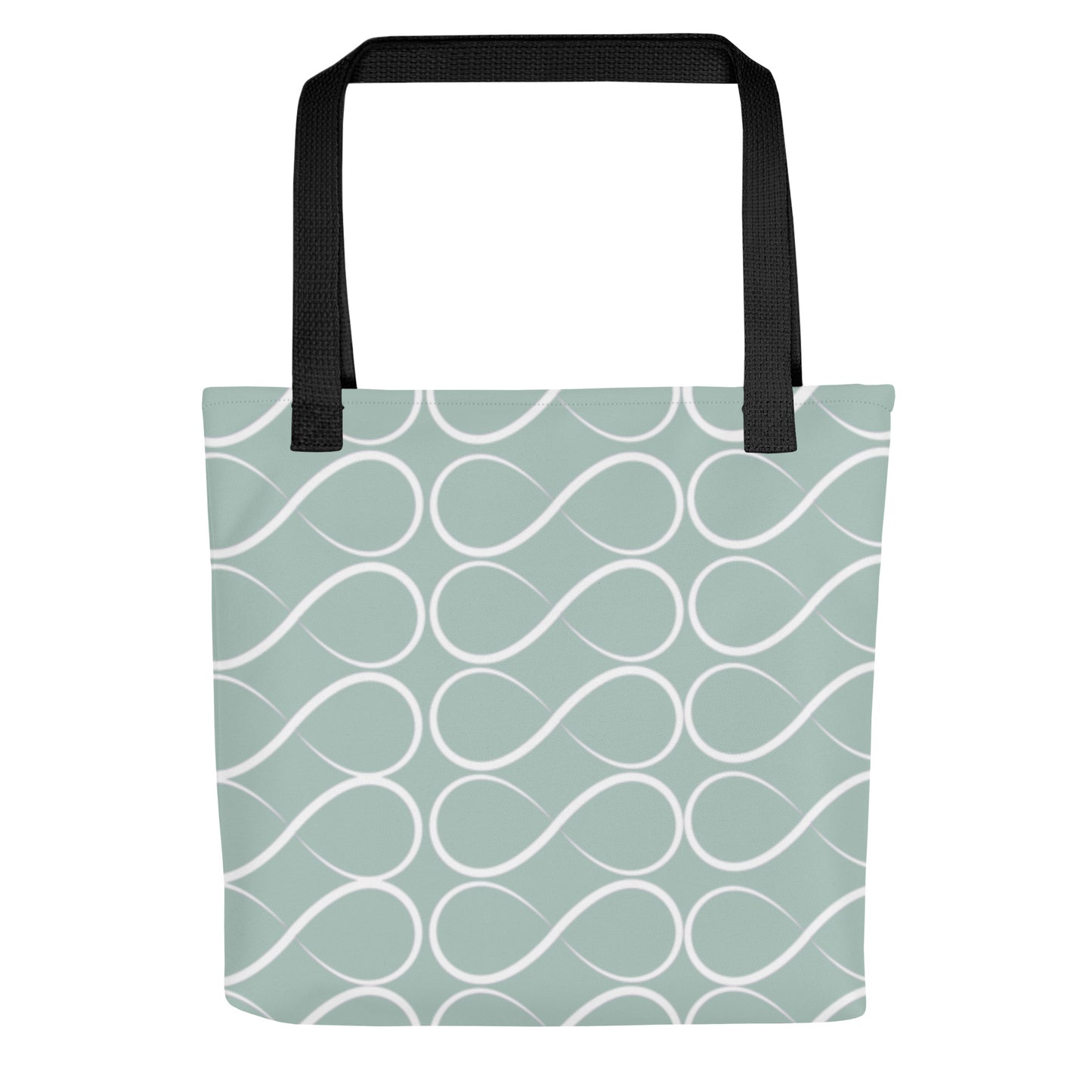 Infinity Eau de Nil  Tote bag