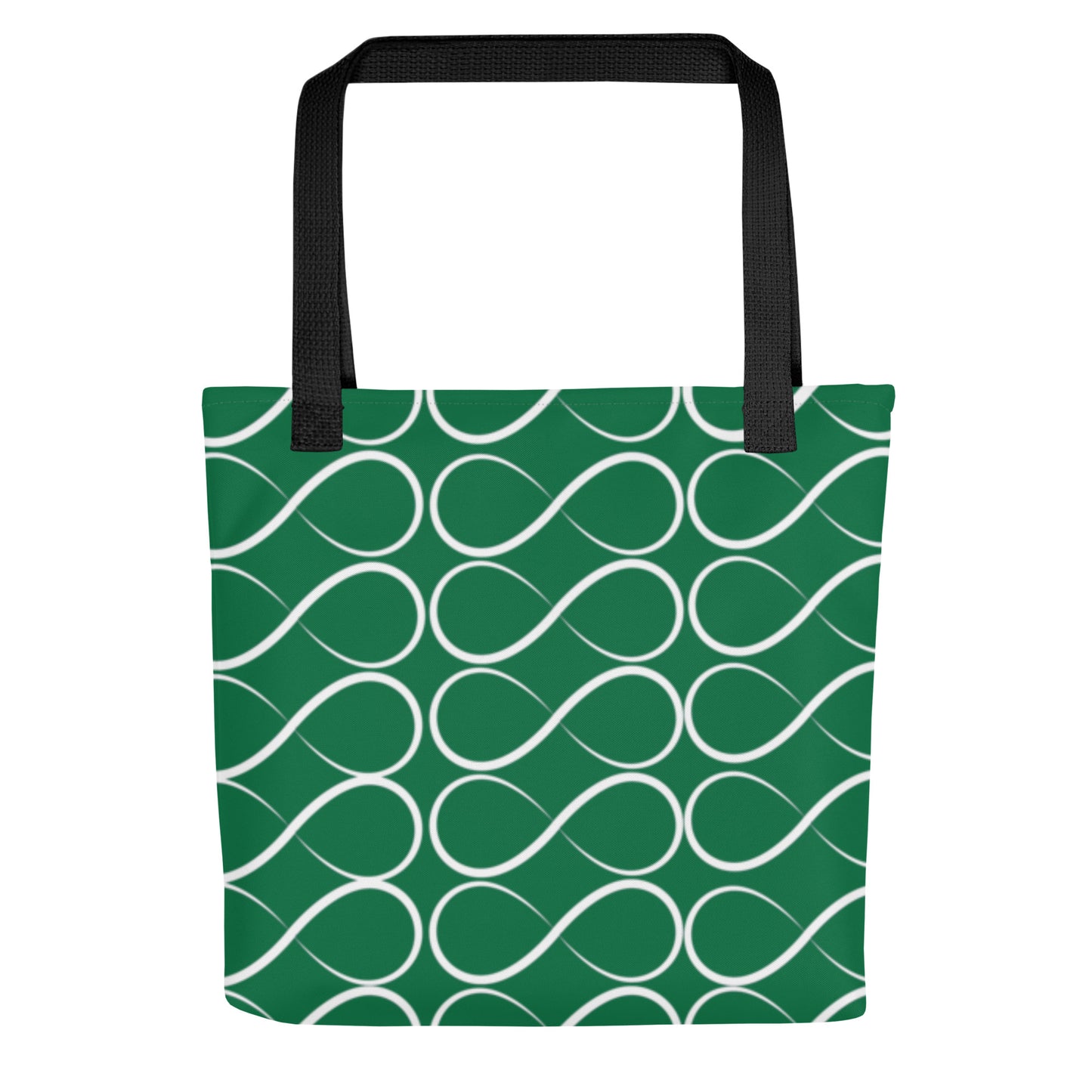 Infinity Emerald Green Tote bag