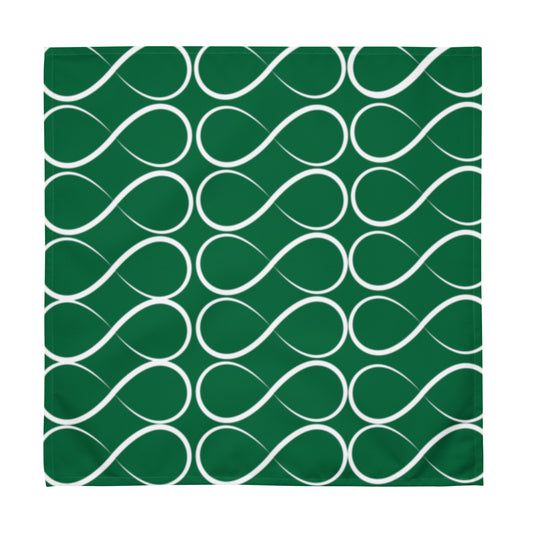 Infinity Emerald Green Cloth napkin set