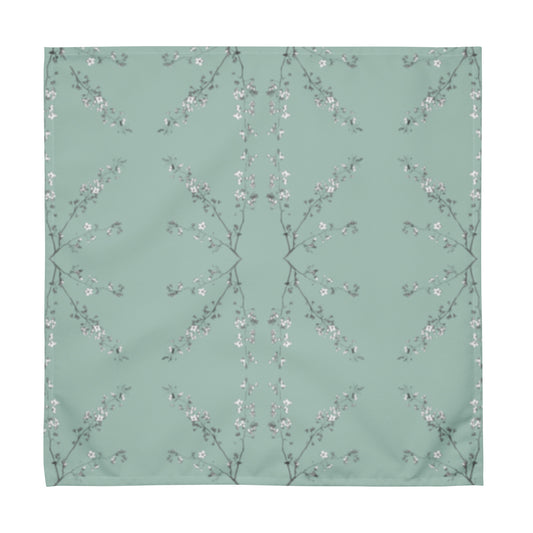 Spring Blossom Eau de Nil Cloth napkin set