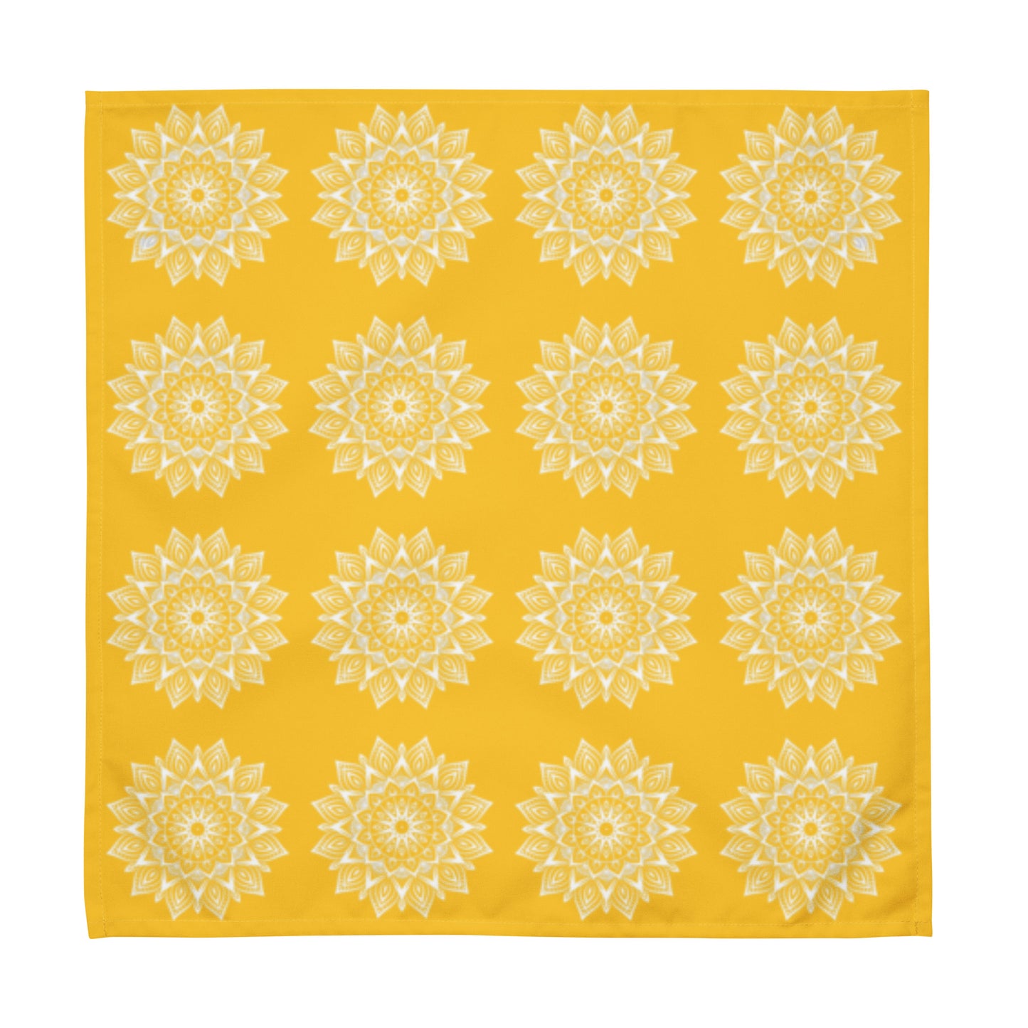 Rainbow Mandala Logo Yellow Cloth napkin set