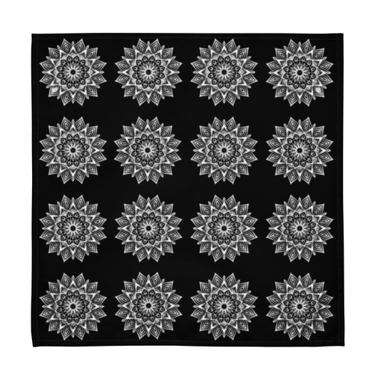 Mandala Logo Monochrome Cloth napkin set