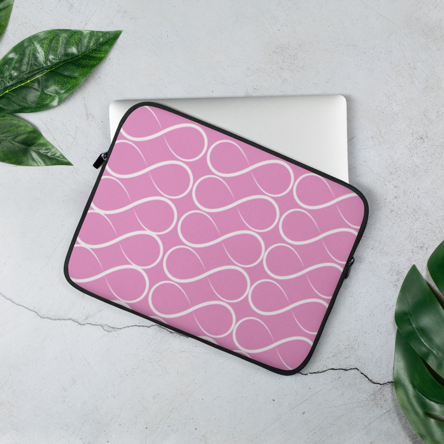 Musk Pink Infinity Laptop Sleeve