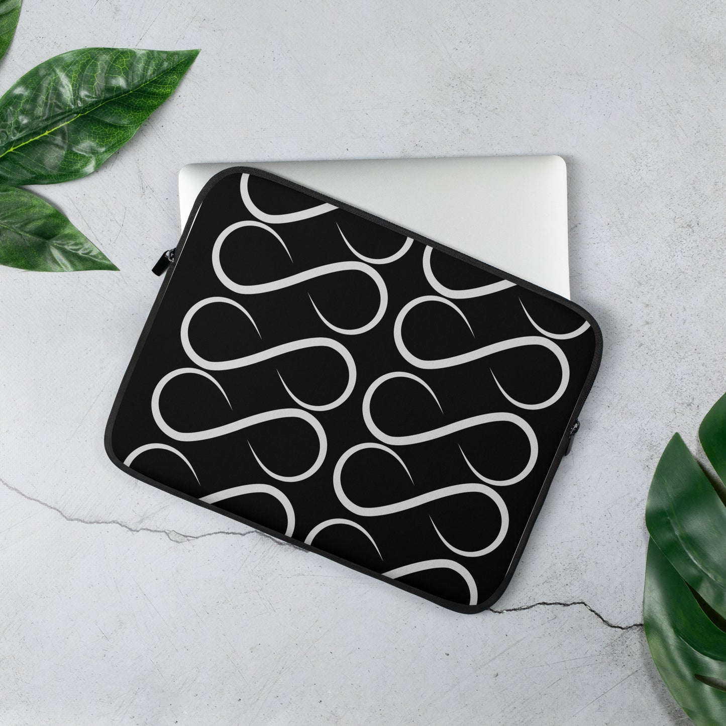 Monochrome Infinity Laptop Sleeve