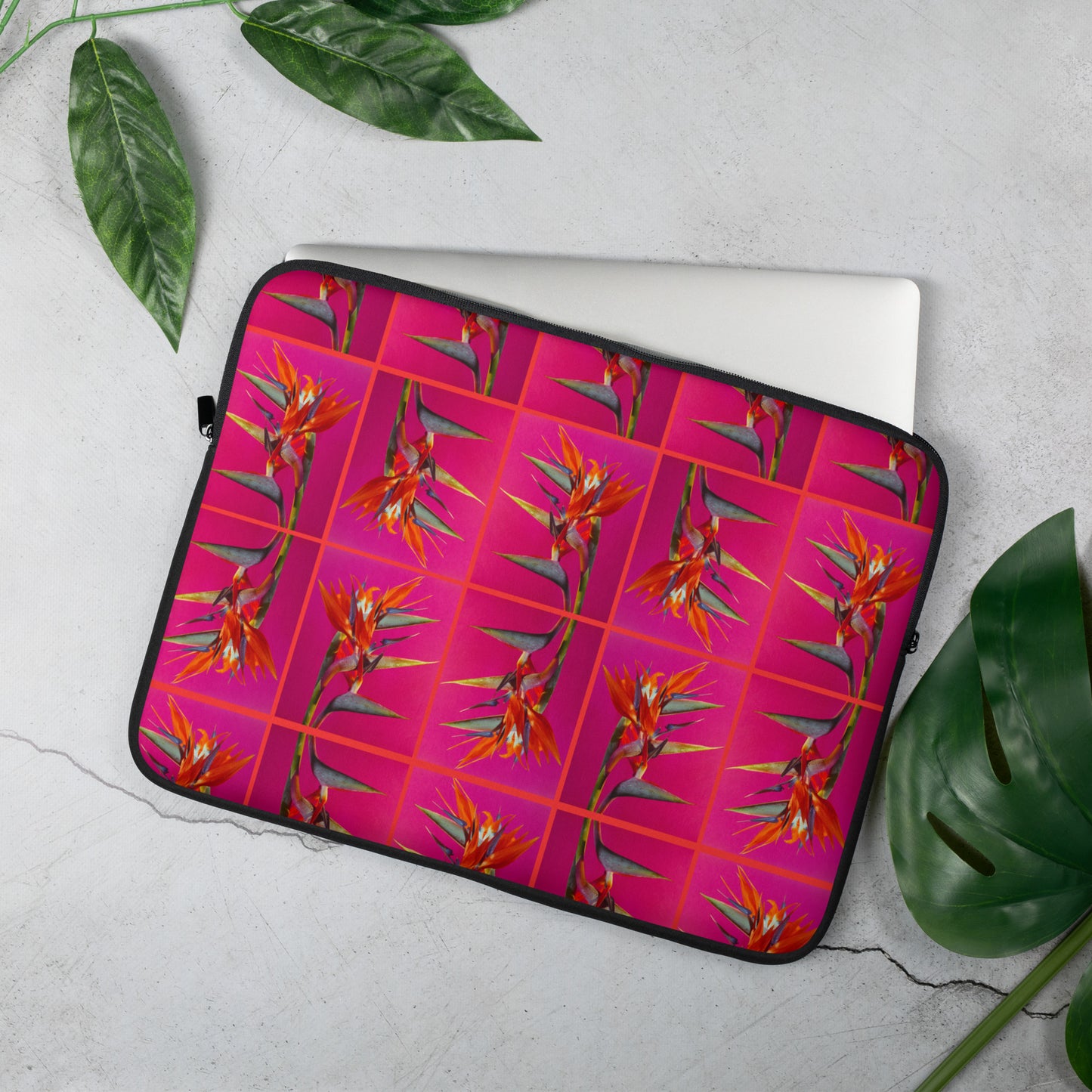 Florescence Pink Paradise Laptop Sleeve