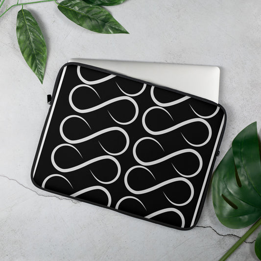 Monochrome Infinity Laptop Sleeve