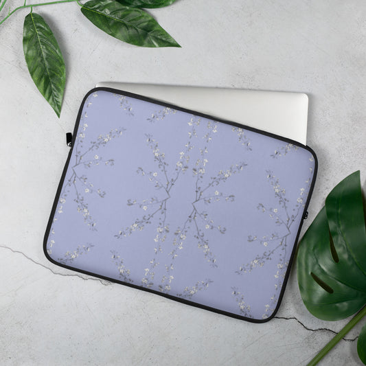 Spring Blossom Lilac Laptop Sleeve