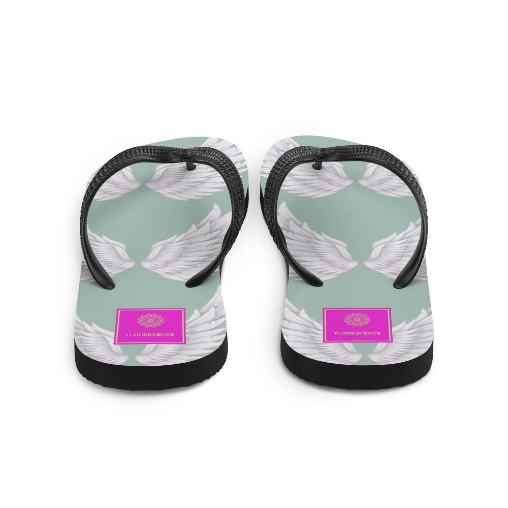 Wings Eau de Nil  Flip-Flops