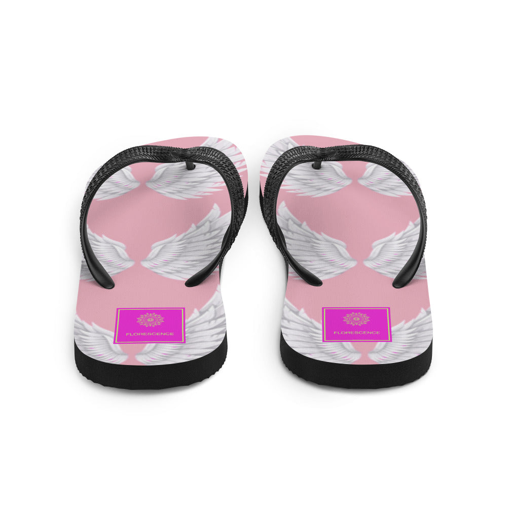 Wings Blush Pink  Flip-Flops