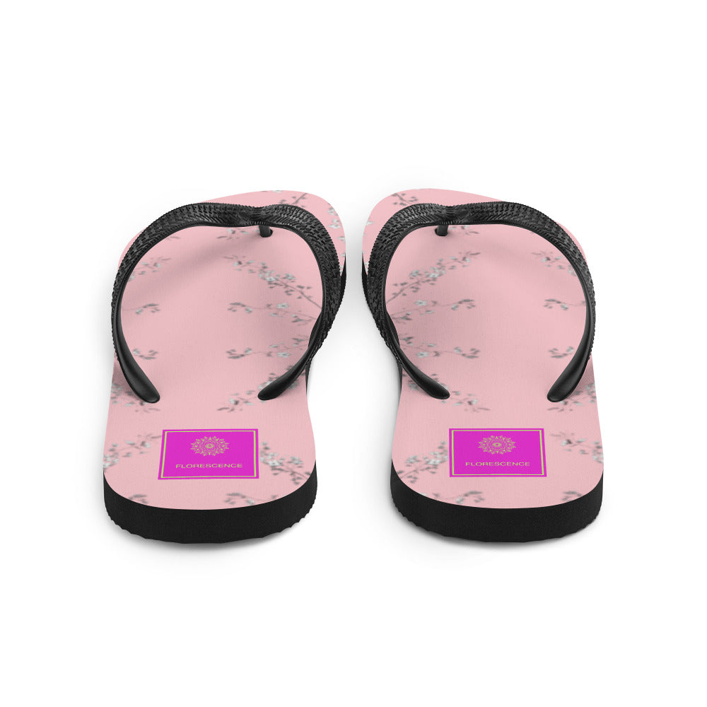 Spring Blossom Baby Pink Flip-Flops