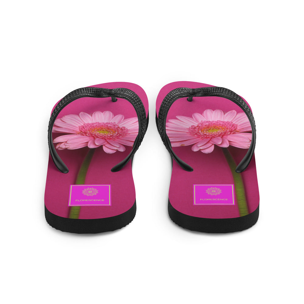 Florescence Pink Passion  Flip-Flops