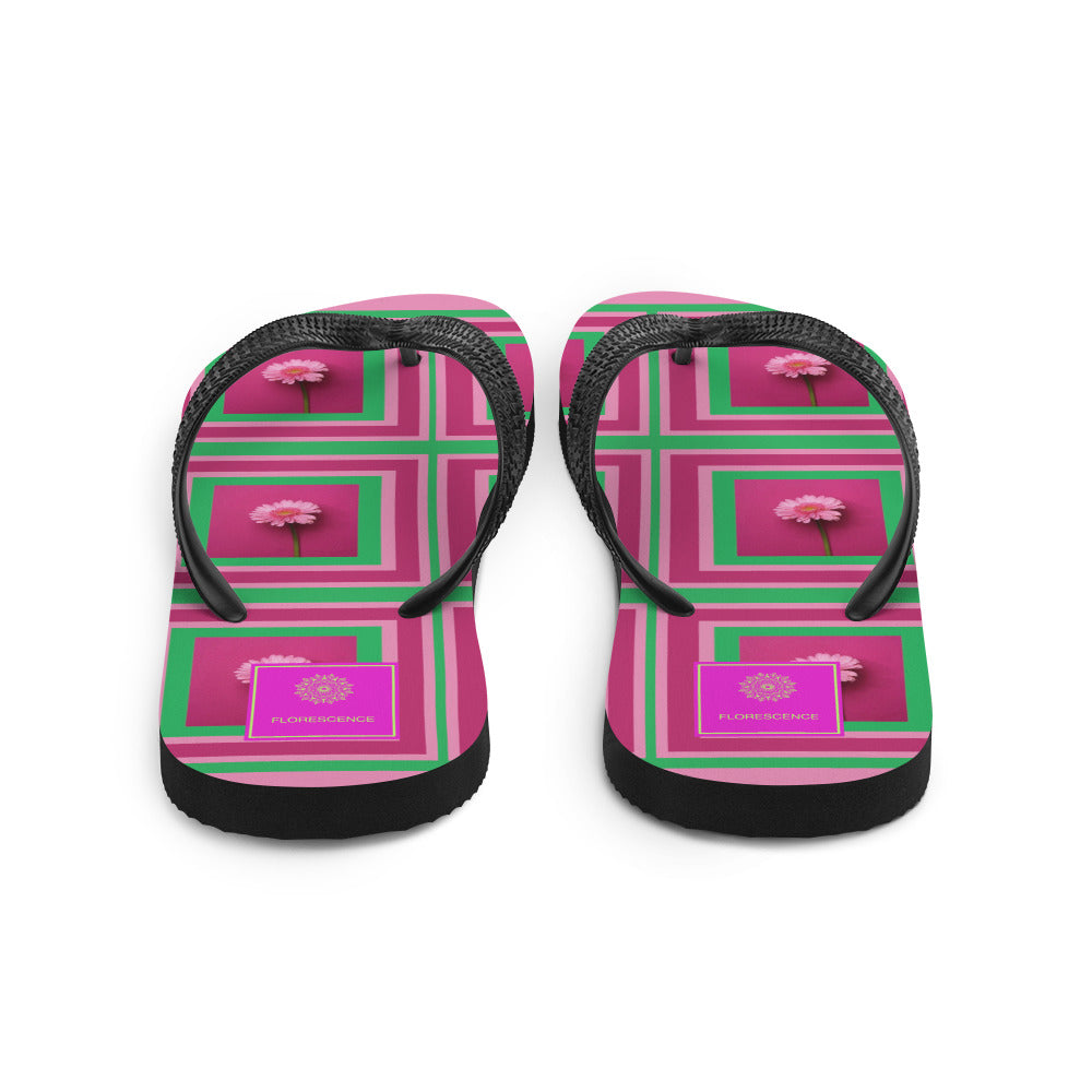 Florescence Pink Passion Multi Flip-Flops