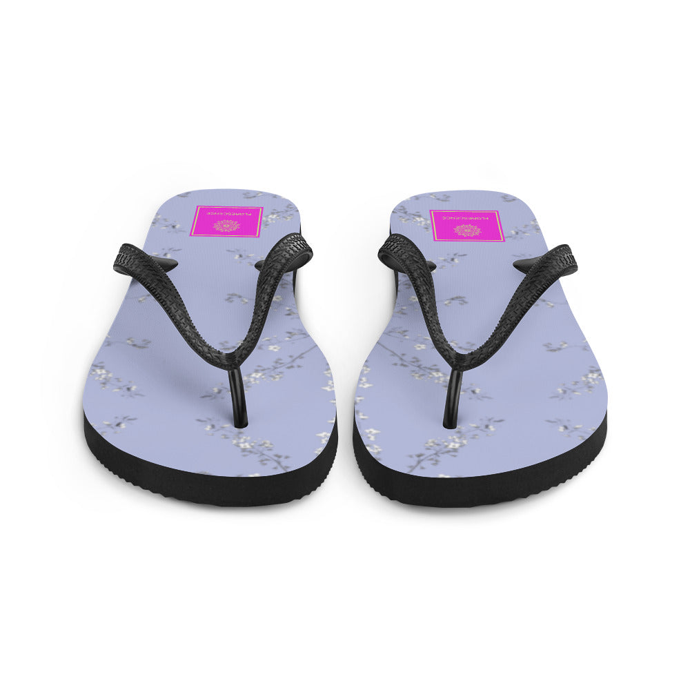 Spring Blossom Lilac Flip-Flops