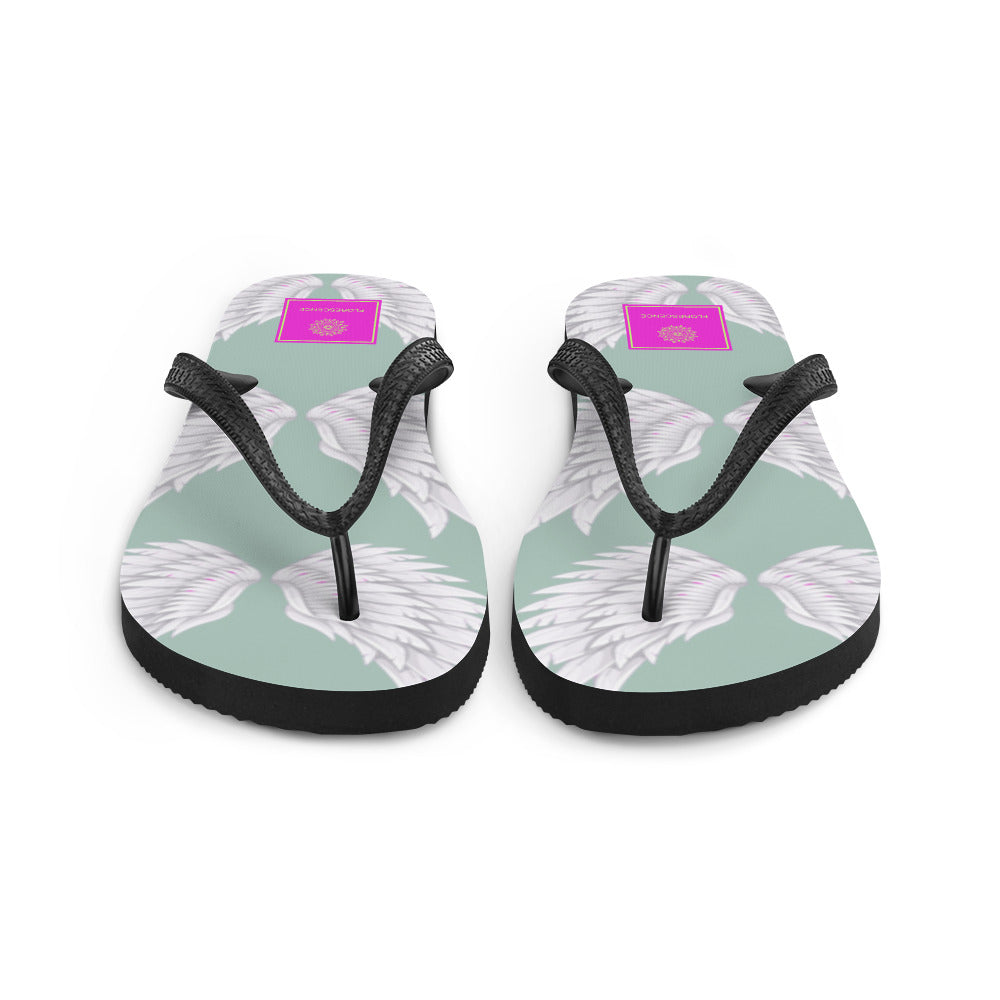 Wings Eau de Nil  Flip-Flops