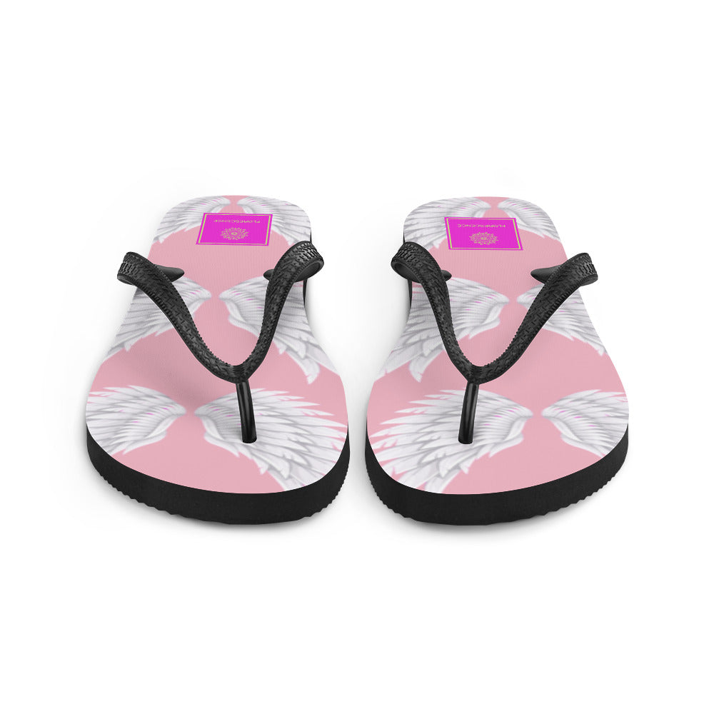 Wings Blush Pink  Flip-Flops