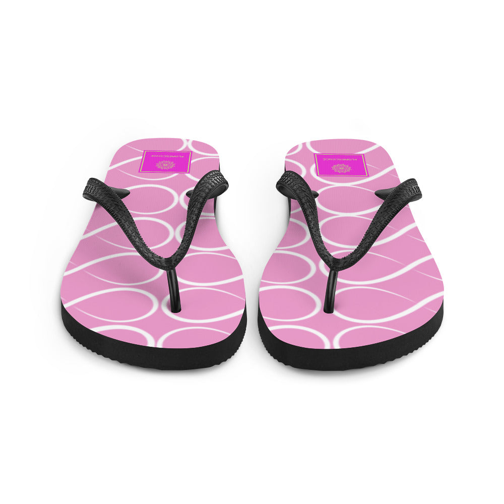 Musk Pink Infinity Flip-Flops