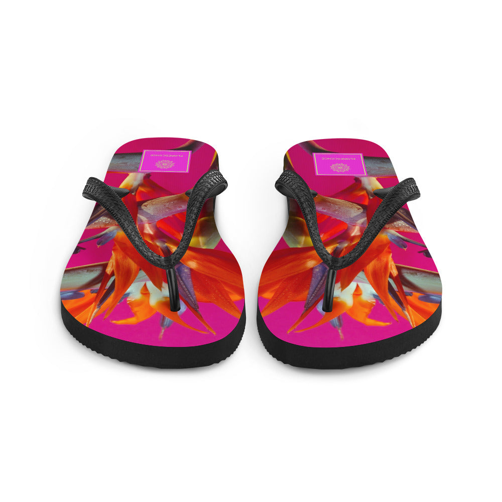 Florescence Pink Paradise Flip-Flops