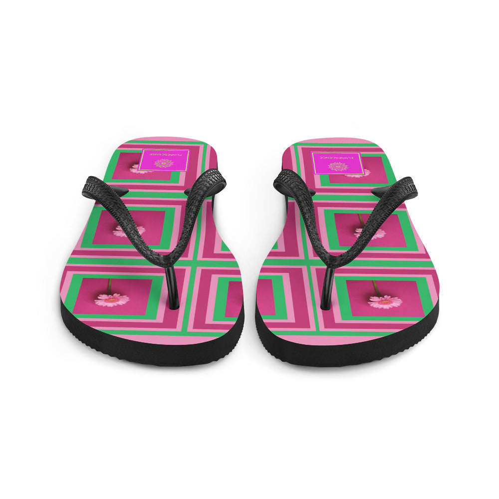 Florescence Pink Passion Multi Flip-Flops