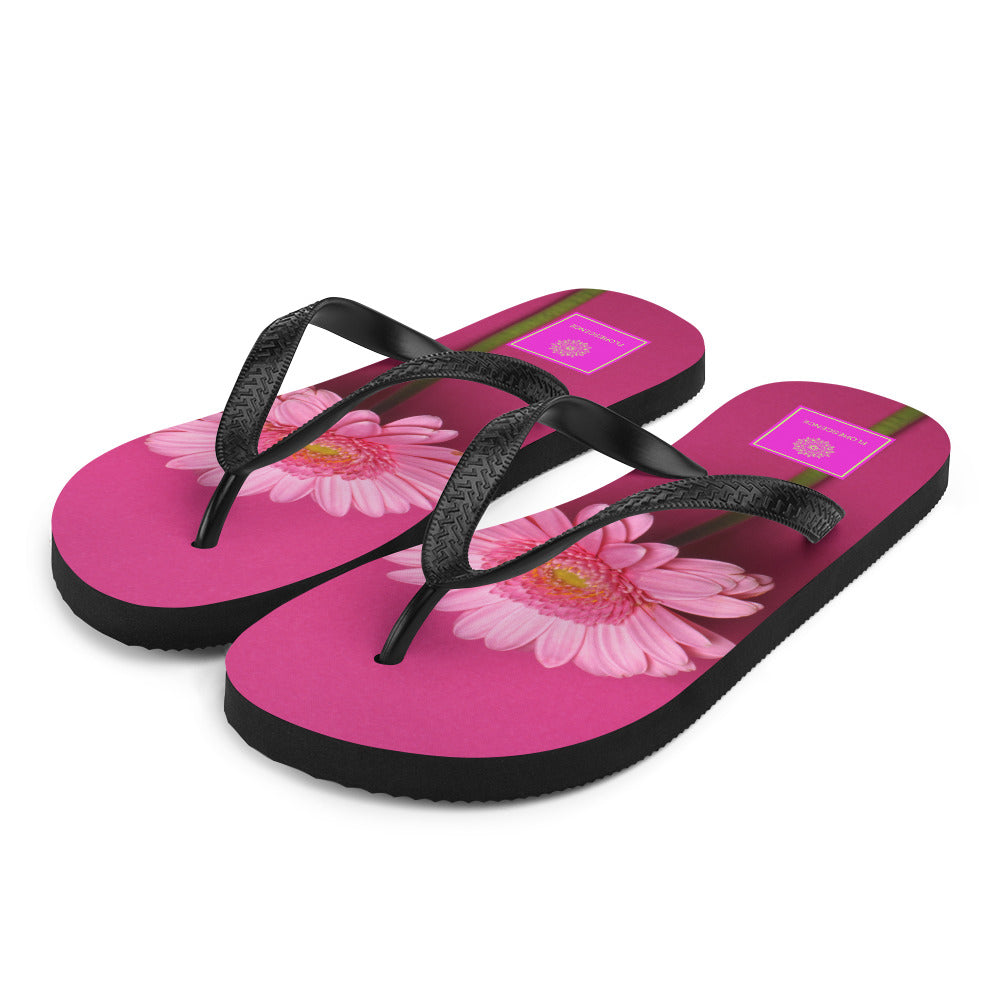 Florescence Pink Passion  Flip-Flops