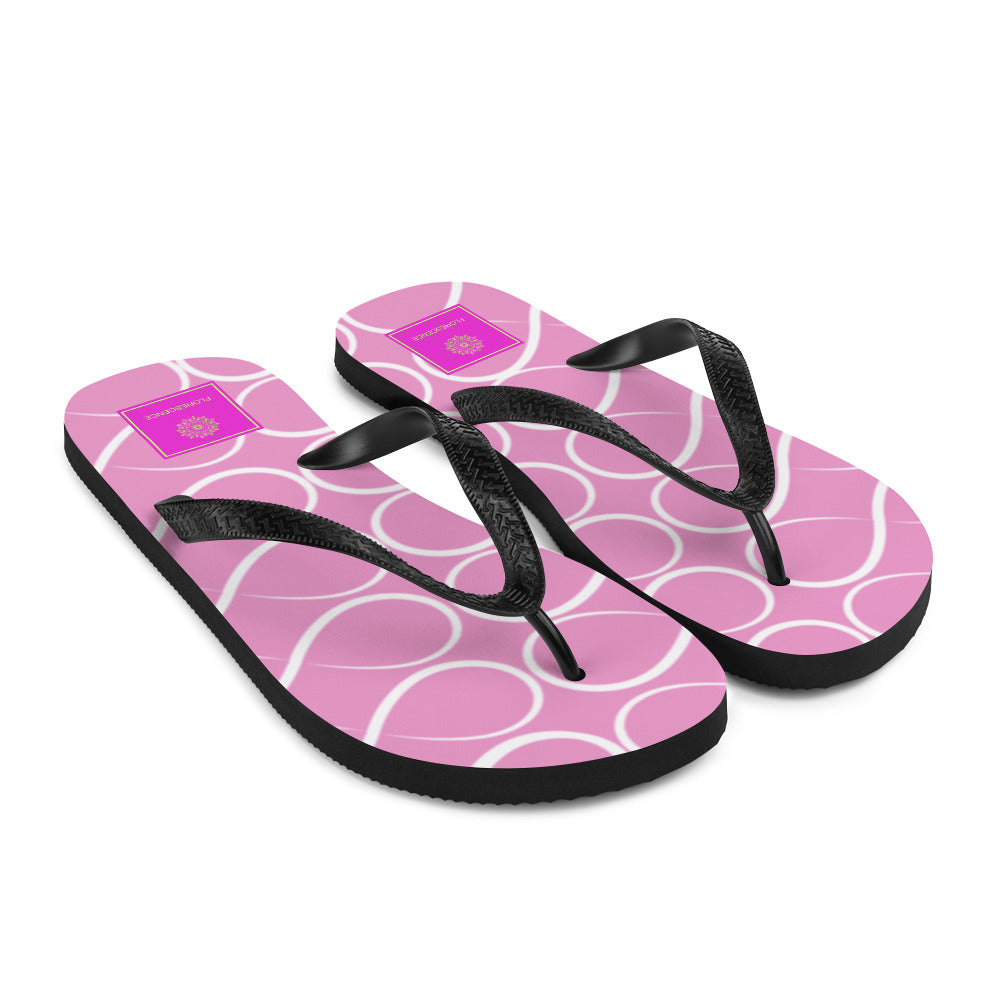 Musk Pink Infinity Flip-Flops