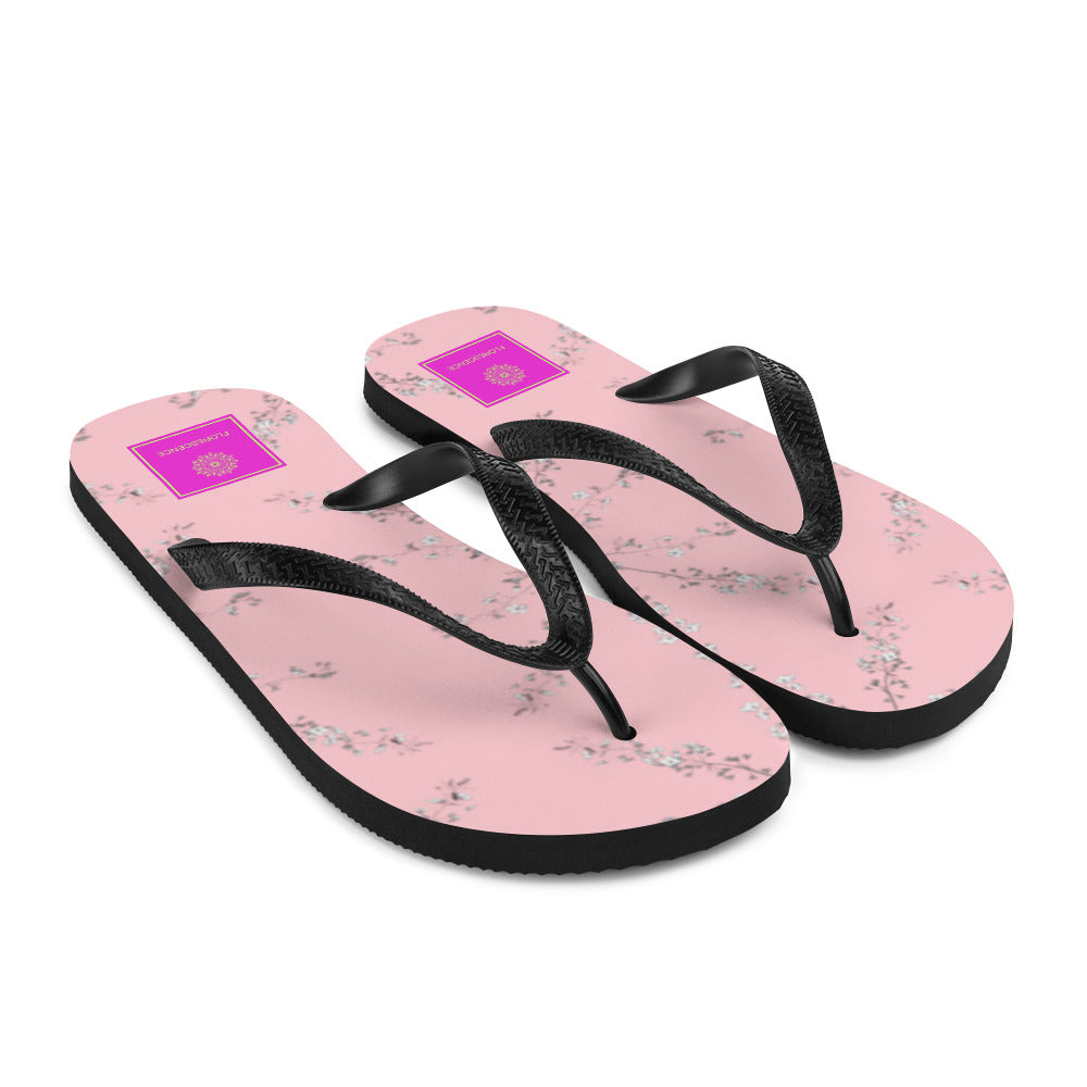 Spring Blossom Baby Pink Flip-Flops