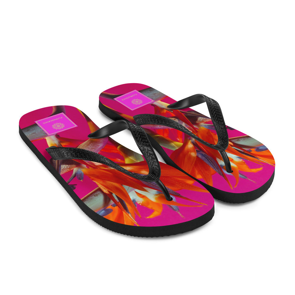 Florescence Pink Paradise Flip-Flops