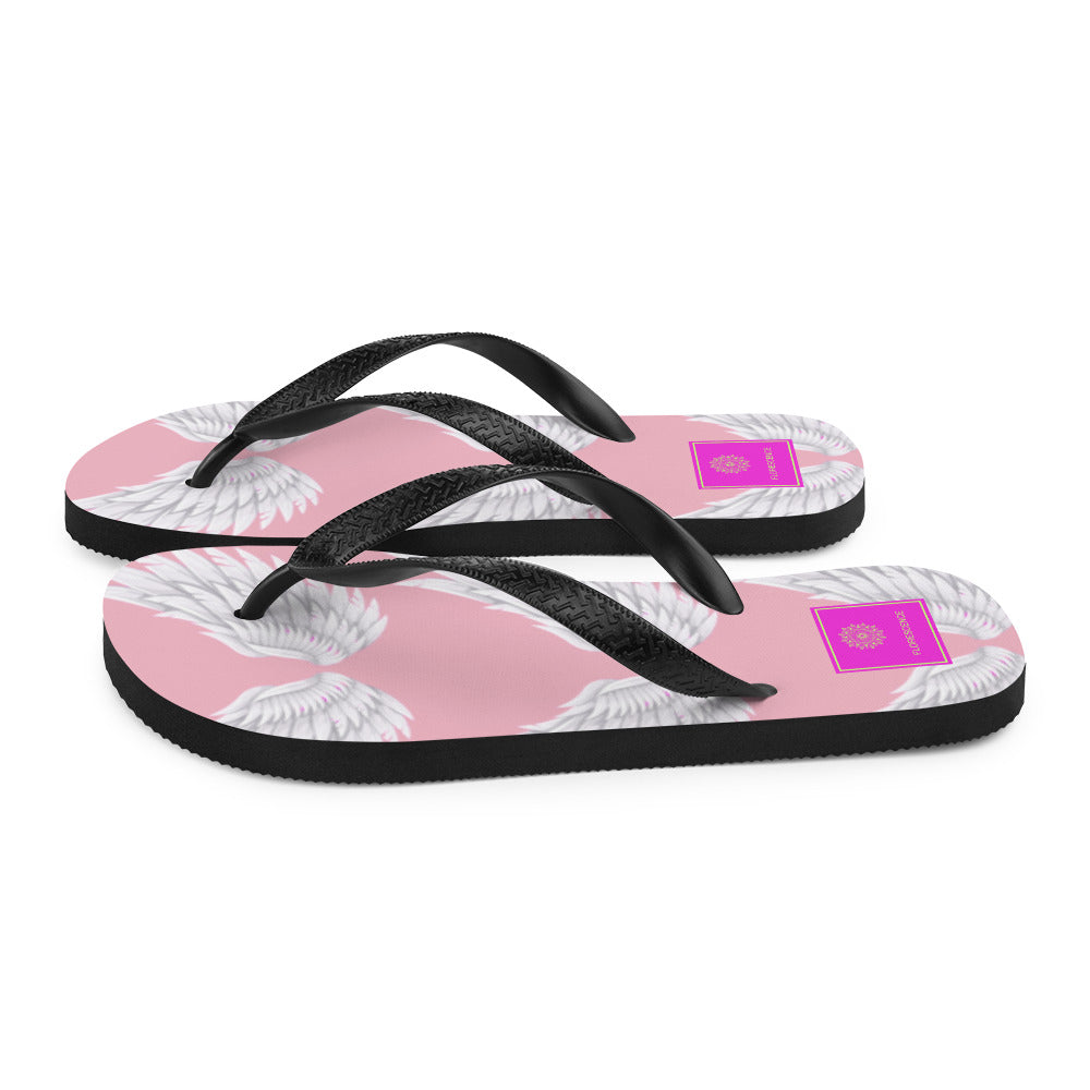 Wings Blush Pink  Flip-Flops