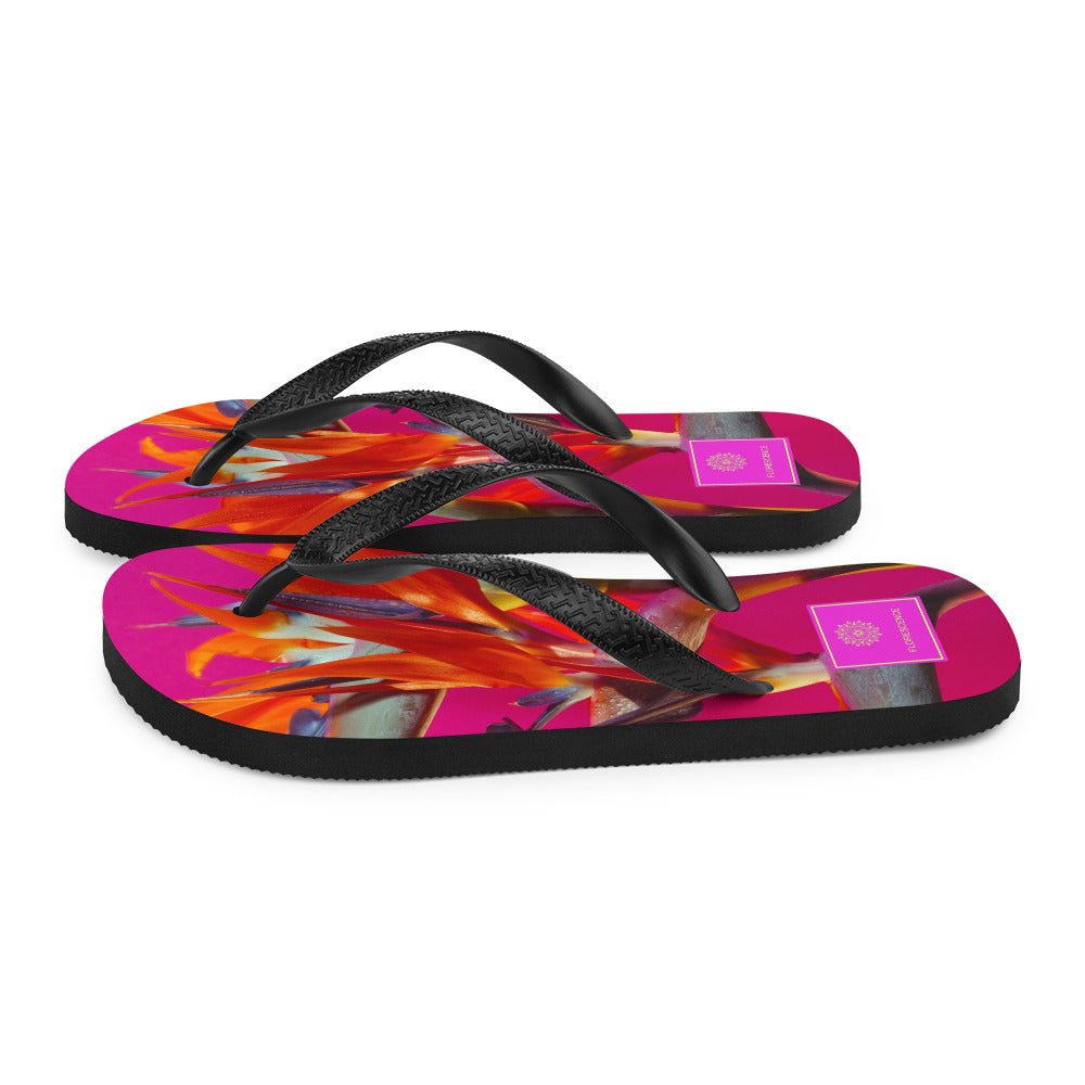 Florescence Pink Paradise Flip-Flops