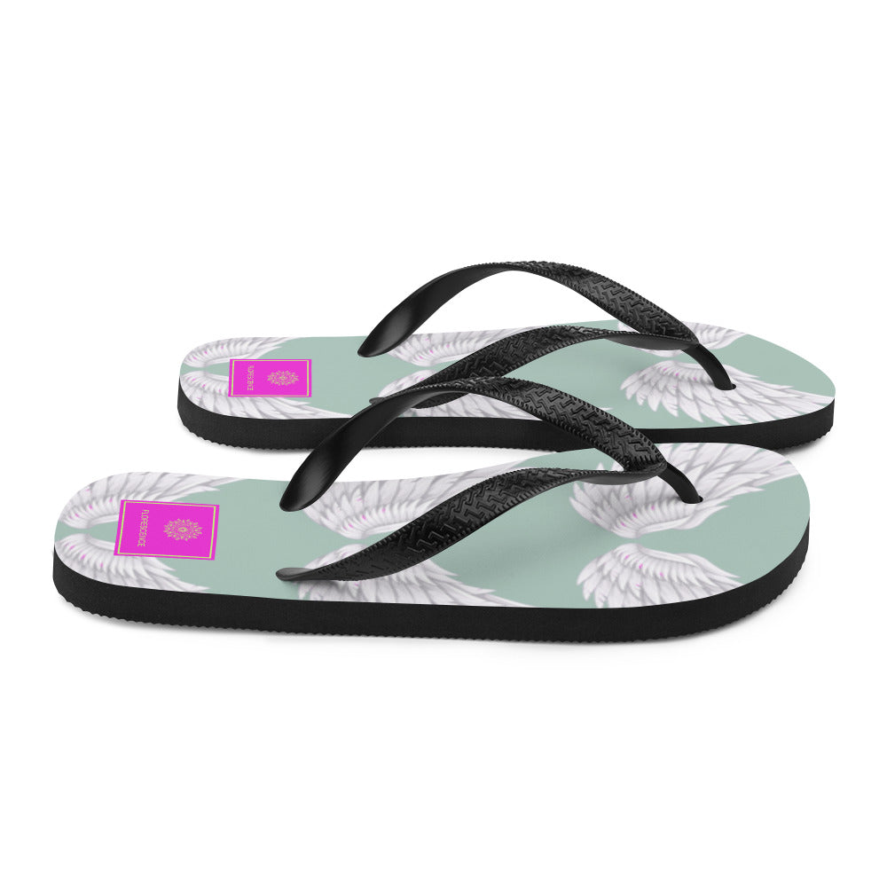 Wings Eau de Nil  Flip-Flops