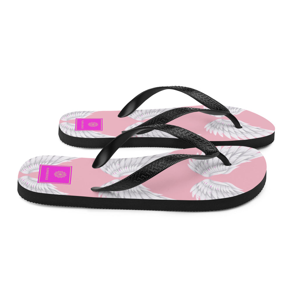 Wings Blush Pink  Flip-Flops